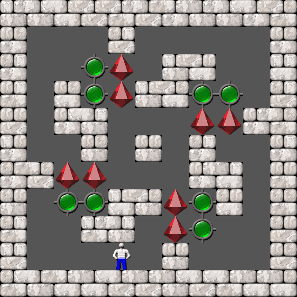 Sokoban David W. Skinner Arranged level 37